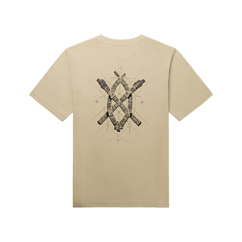 Daily Paper Rudo S/S T-Shirt Oxford Beige