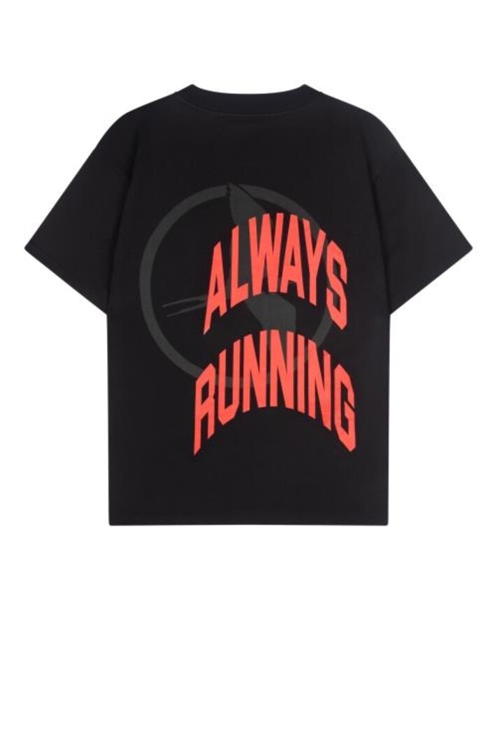 Ninety Four Always Running T-Shirt Black
