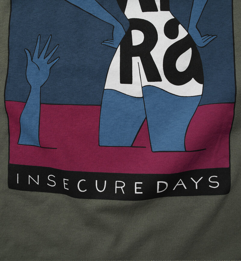 By Parra insecure Days T-Shirt Greyish Green