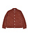 POP Trading Company Full Button Jacket Fired Brick