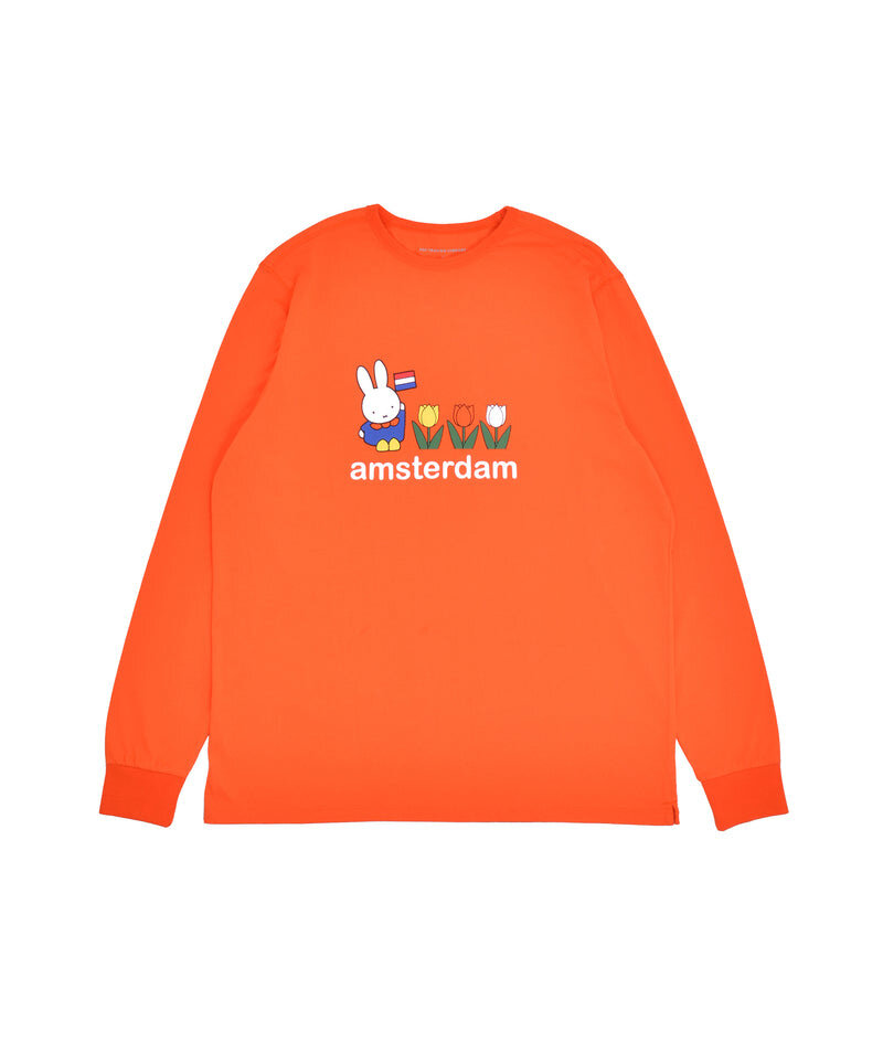 POP Trading Company X Miffy Amsterdam Longsleeve T-Shirt Red