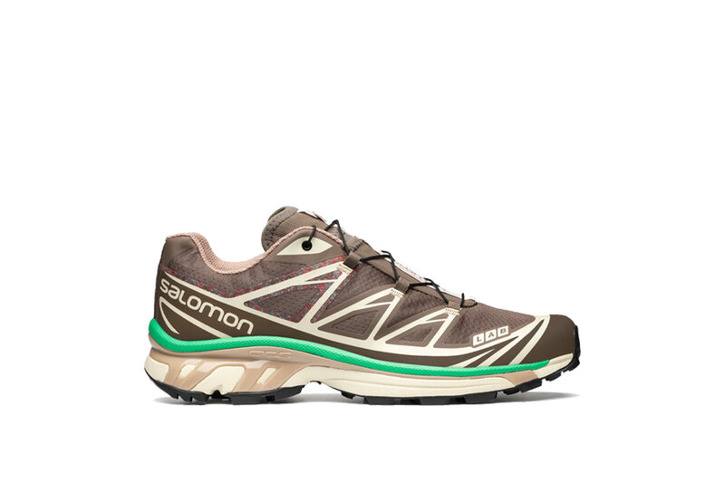 Salomon XT-6 Mindful 2 Falcon Almond Milk Bright Green