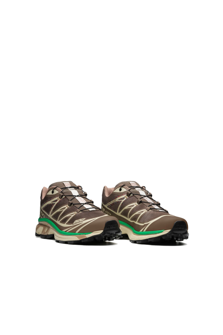 Salomon XT-6 Mindful 2 Falcon Almond Milk Bright Green