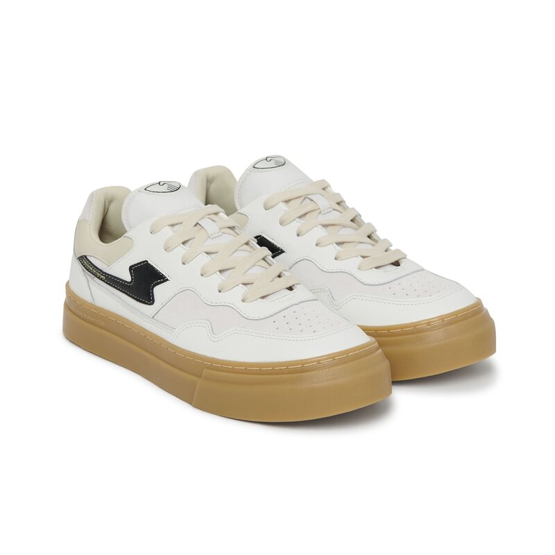 Stepney Workers Club Pearl S-Strike Leather Mix White Gum