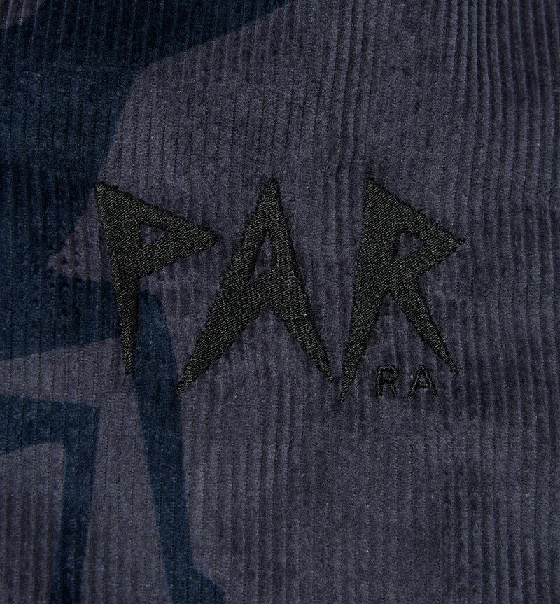 By Parra Clipped Wings Shirt Jacket Greyish Blue