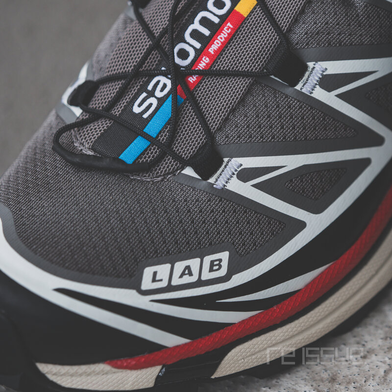 Salomon XT-6 Pewter Black Aurora Red