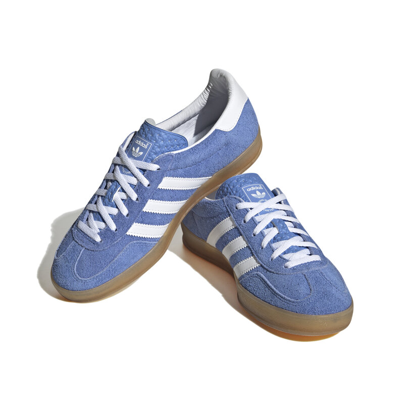 Adidas Gazelle Indoor W Blue Fusion Cloud White Gold Metallic