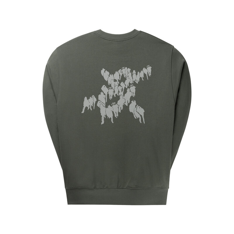 Daily Paper Shield Crowd Relaxed Sweater Chimera Green