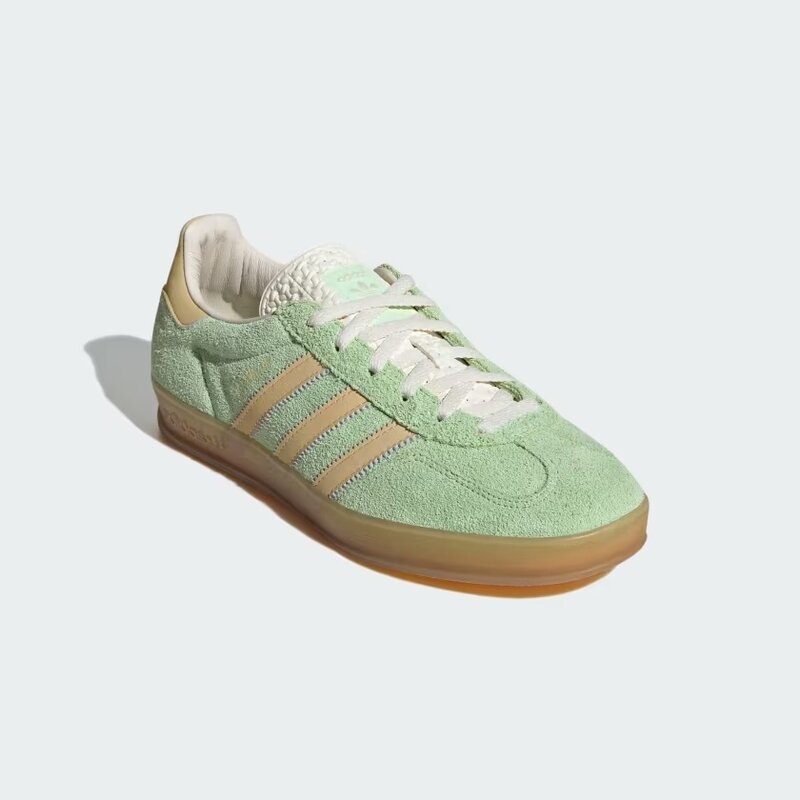 Adidas Gazelle Indoor W Semi Green Spark Almost Yellow Cream White