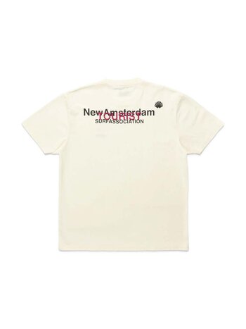 New Amsterdam Surf Association Logo Tourist T-Shirt Bone