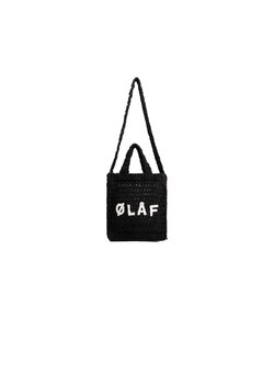OLAF Mini Crochet Tote Bag Black