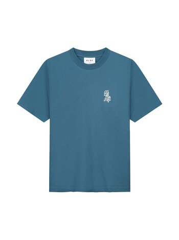 OLAF Layered Logo Tee Ocean Teal