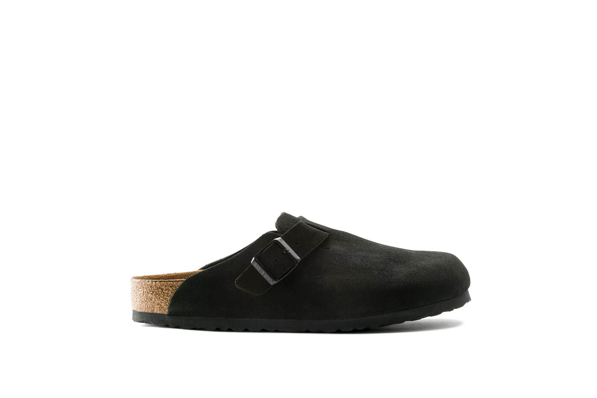 Birkenstock Boston Suede Black