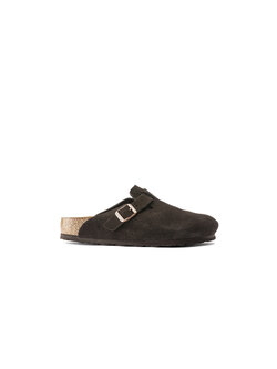 Birkenstock Boston Mocca Suede