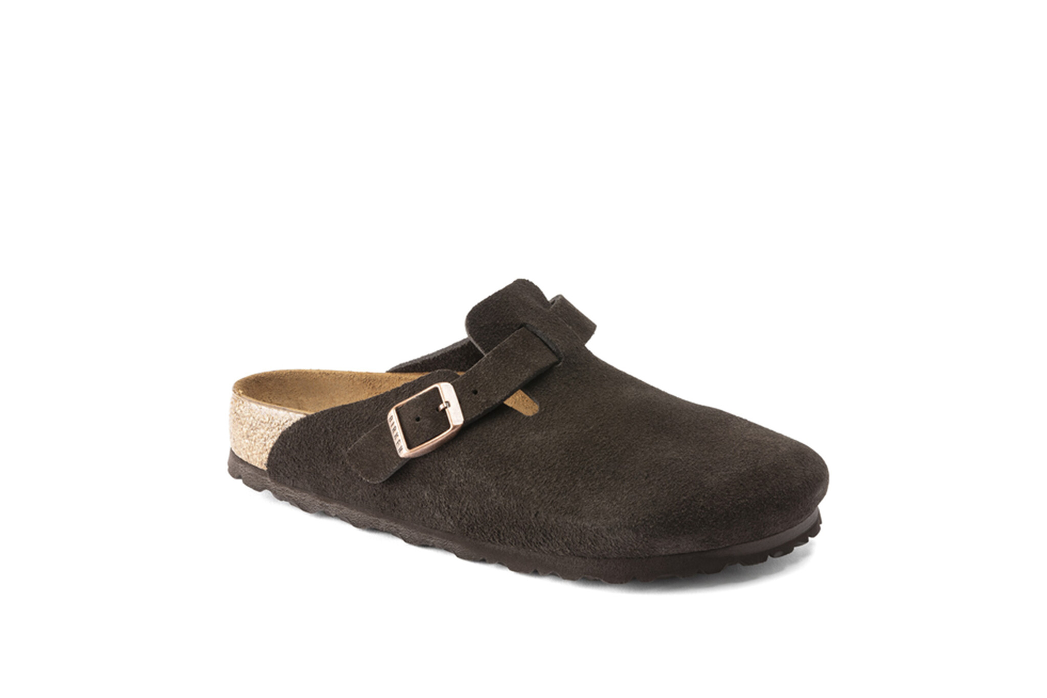 Birkenstock Boston Suede Mocca