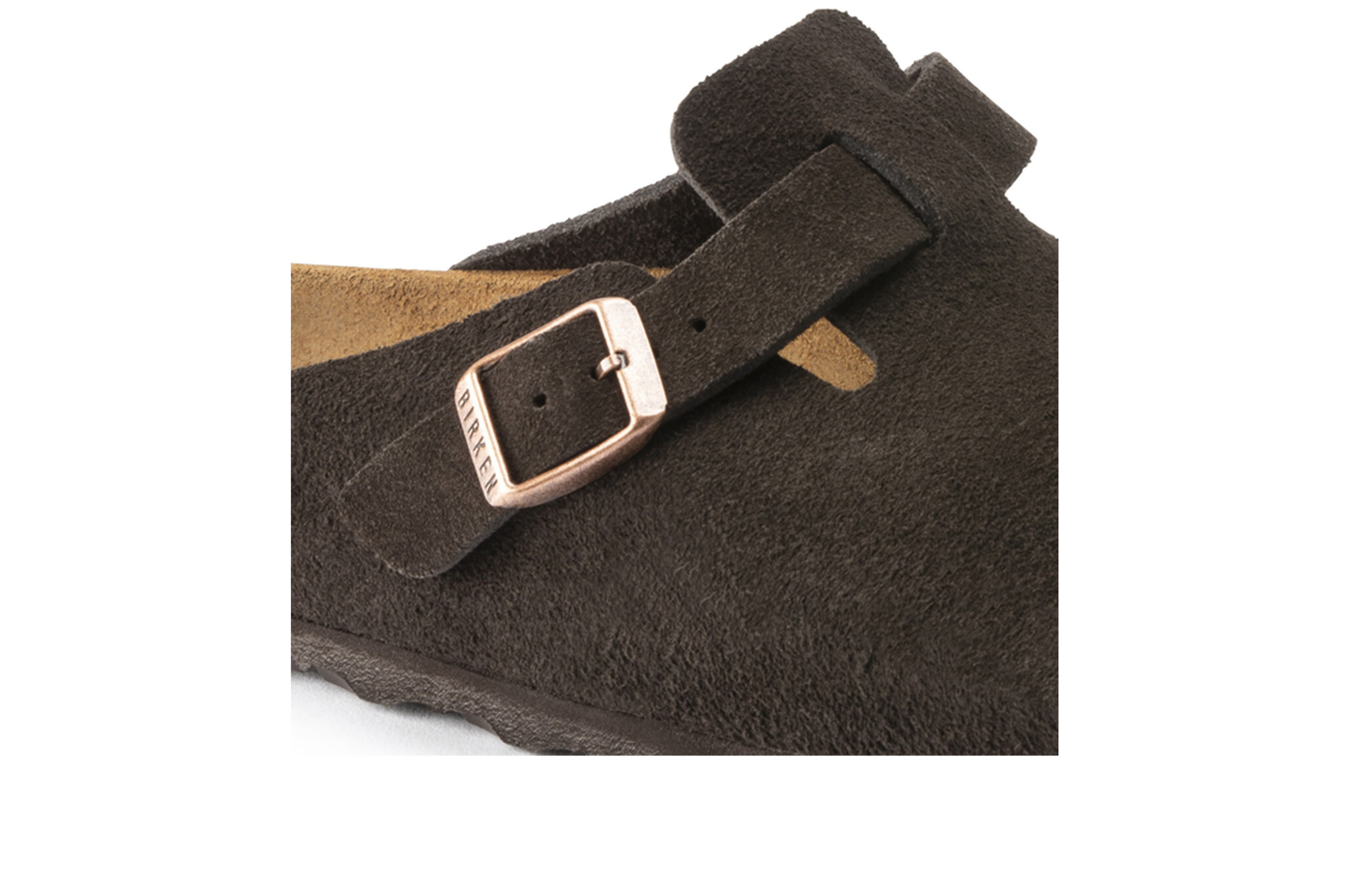 Birkenstock Boston Suede Mocca