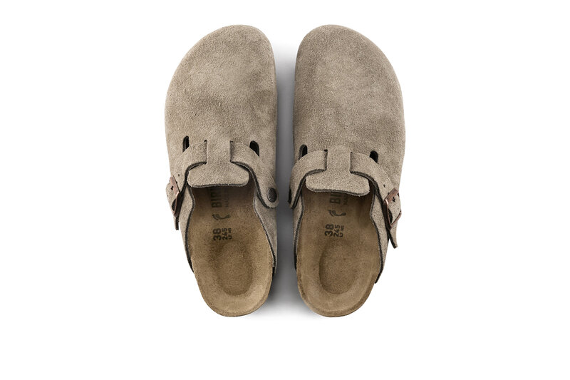 Birkenstock Boston Suede Taupe