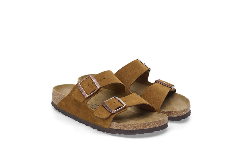 Birkenstock Arizona Suede Leather Mink