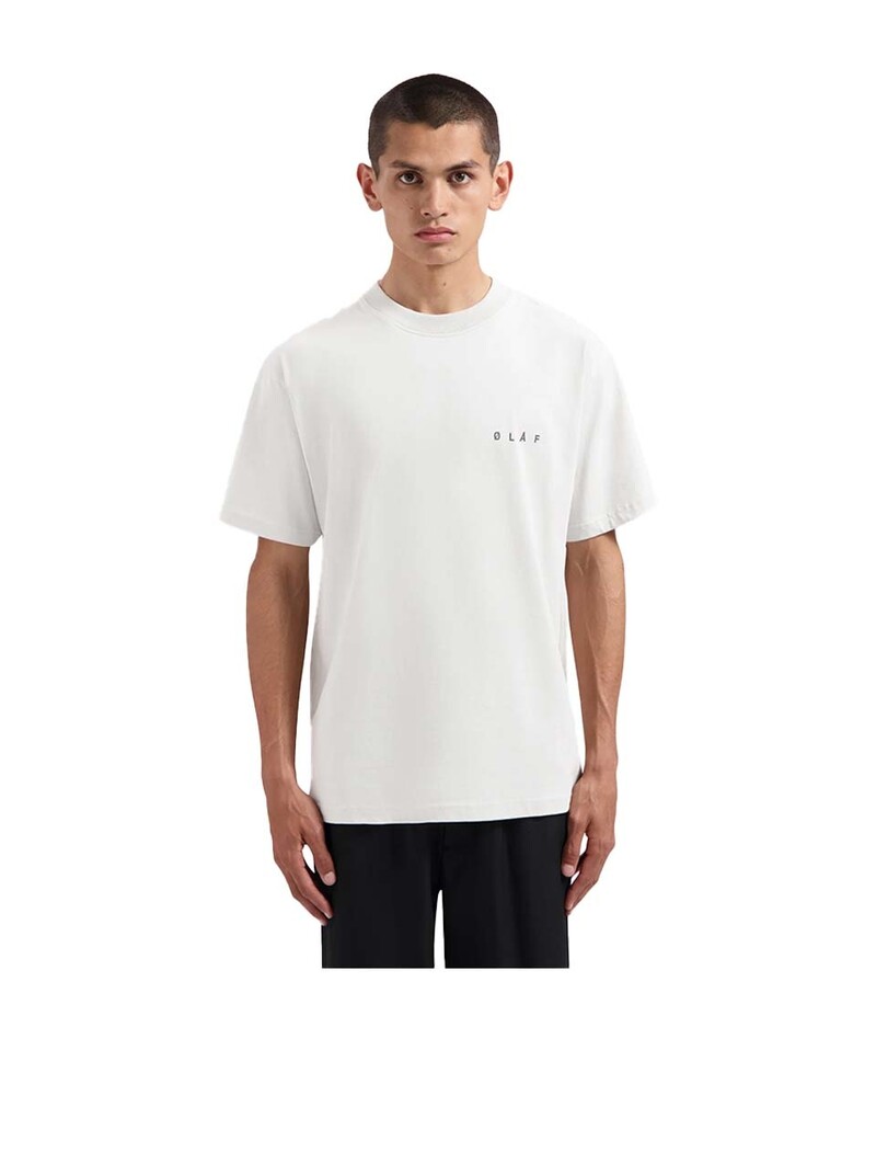 OLAF Face T-Shirt Optical White