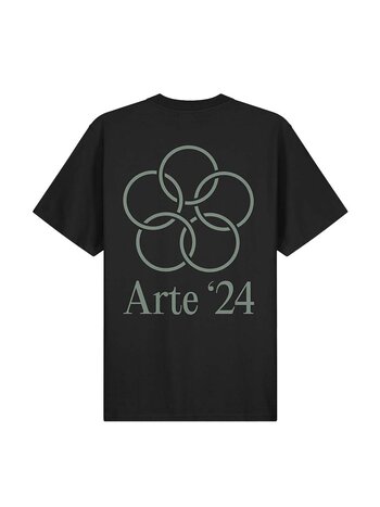 Arte Antwerp Teo Back Rings T-Shirt Black