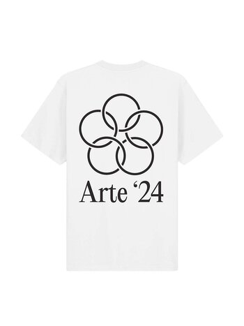 Arte Antwerp Teo Back Rings T-Shirt White