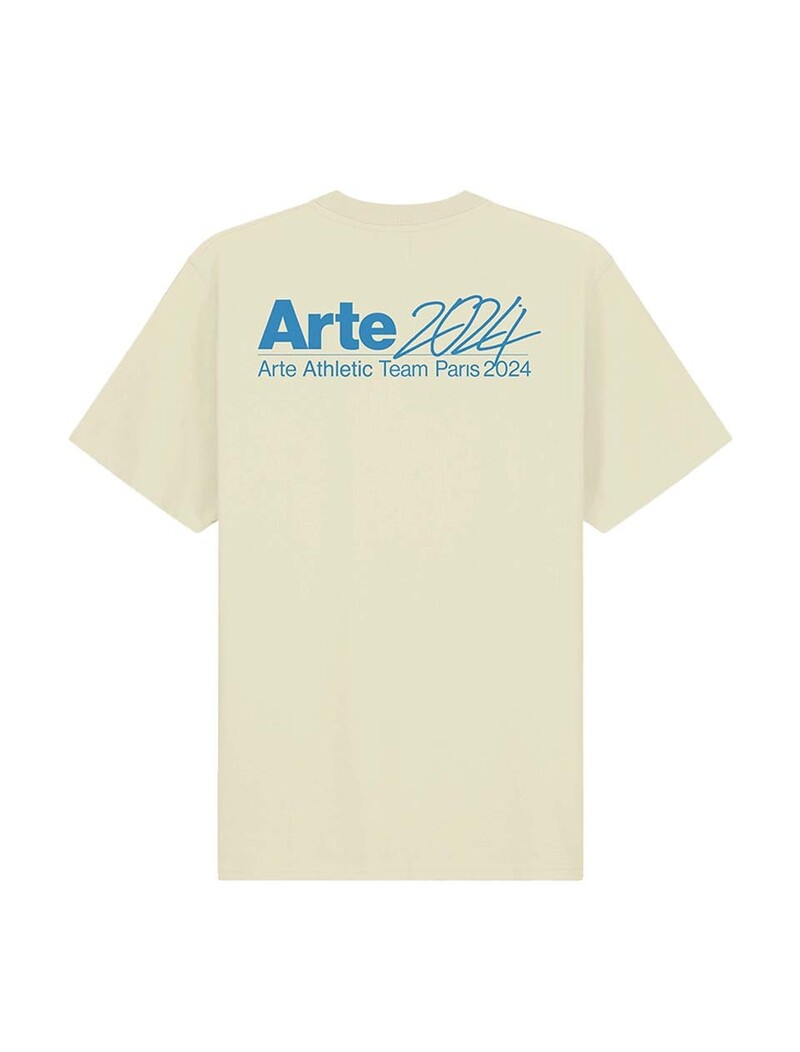Arte Antwerp Teo Back SS24 T-Shirt Cream