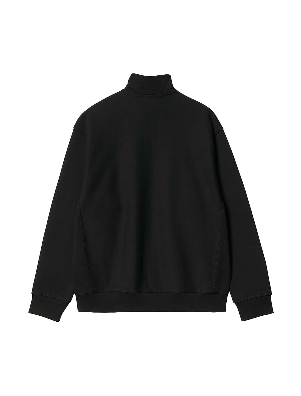Carhartt WIP Half Zip American Script Sweat Black
