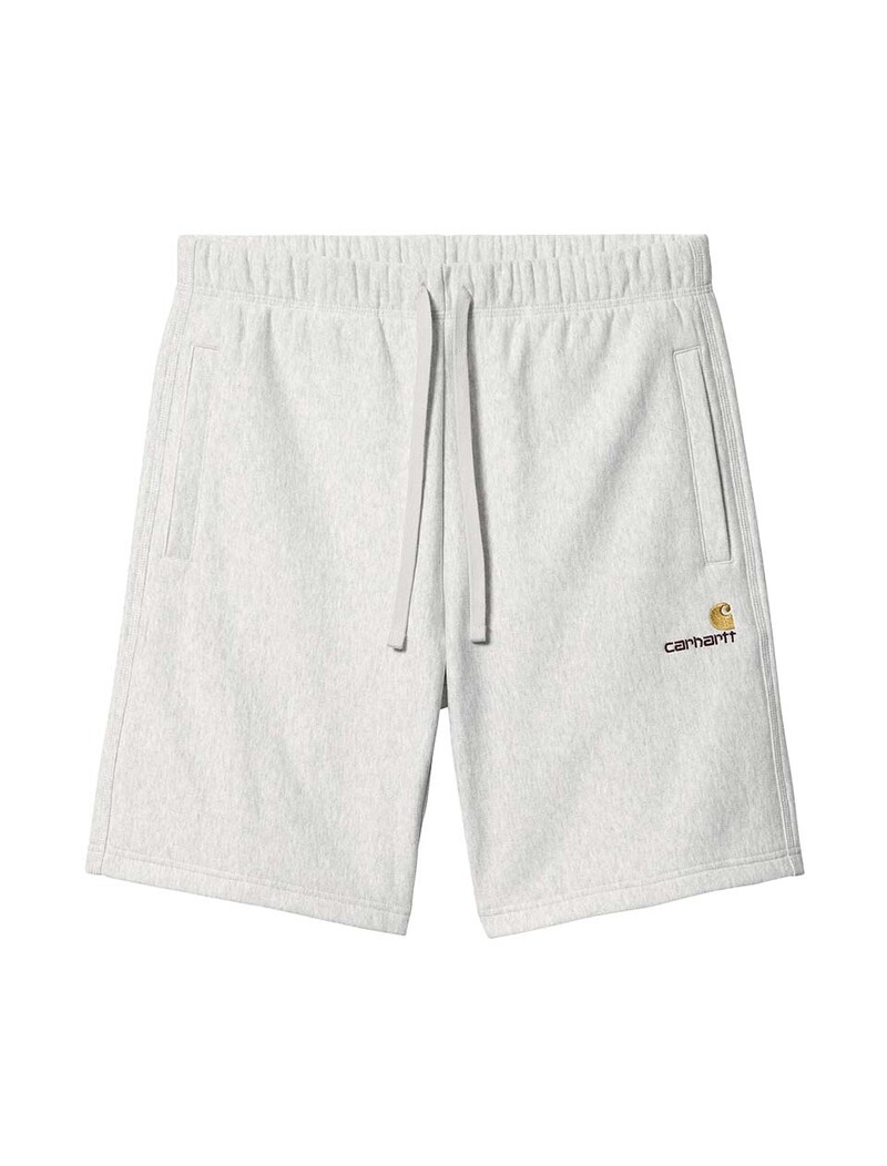 Carhartt WIP American Script Sweat Short Ash Heather