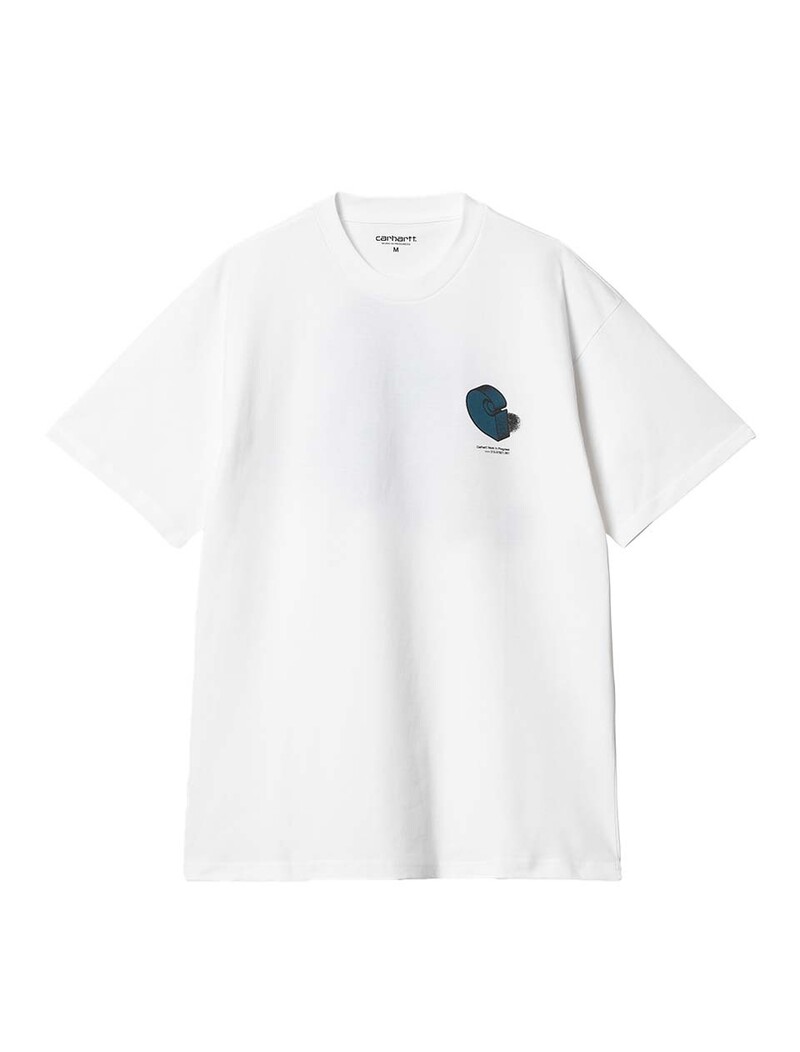Carhartt WIP S/S Diagram C T-Shirt White