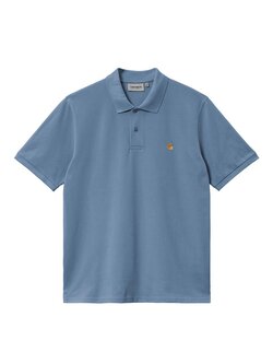 Carhartt WIP S/S Chase Pique Polo Sorrent Gold