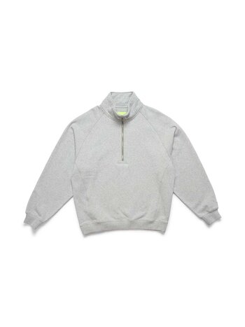 New Amsterdam Surf Association Sea Half Zip Turtleneck Sweat Ash