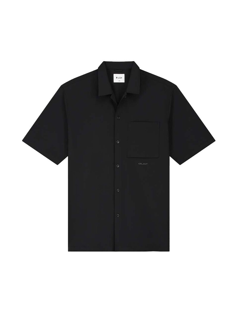 OLAF Nylon SS Shirt Black