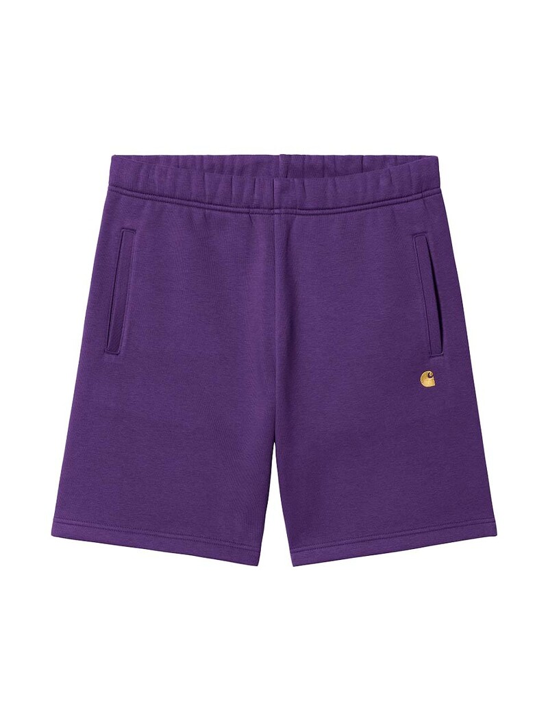 Carhartt WIP Chase Sweat Short Tyrian Gold