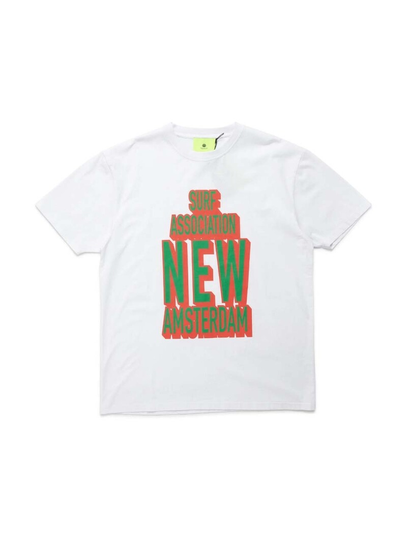 New Amsterdam Surf Association Turks Fruit Tee White