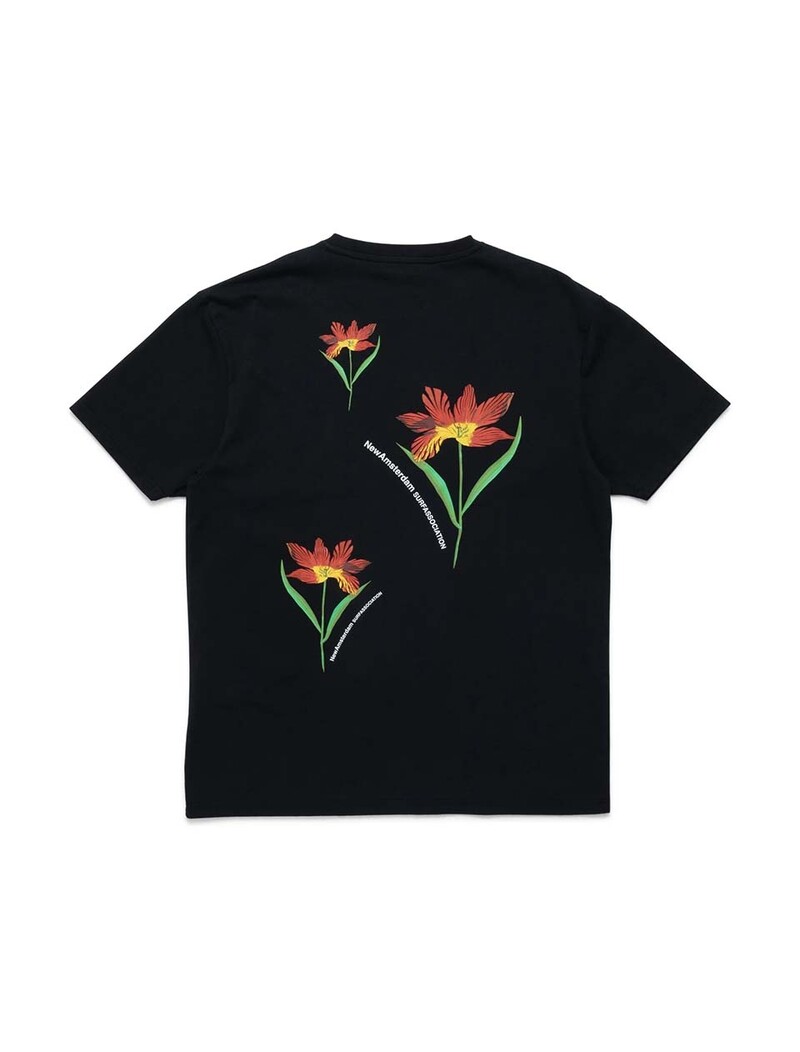 New Amsterdam Surf Association Tulip Tee Black