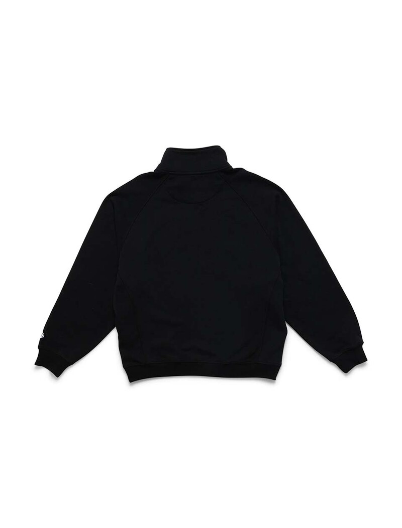 New Amsterdam Surf Association Half Zip Turtleneck Sweat Black