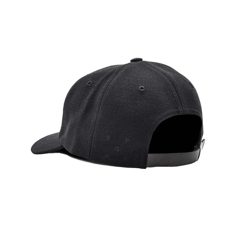 POP Trading Company Pop Initials Sixpanel Hat Black