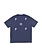 POP Trading Company Pop Logo T-Shirt Navy/Viola