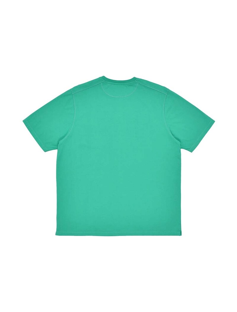 POP Trading Company Pop Pocket T-Shirt Peacock Green/Rio Red