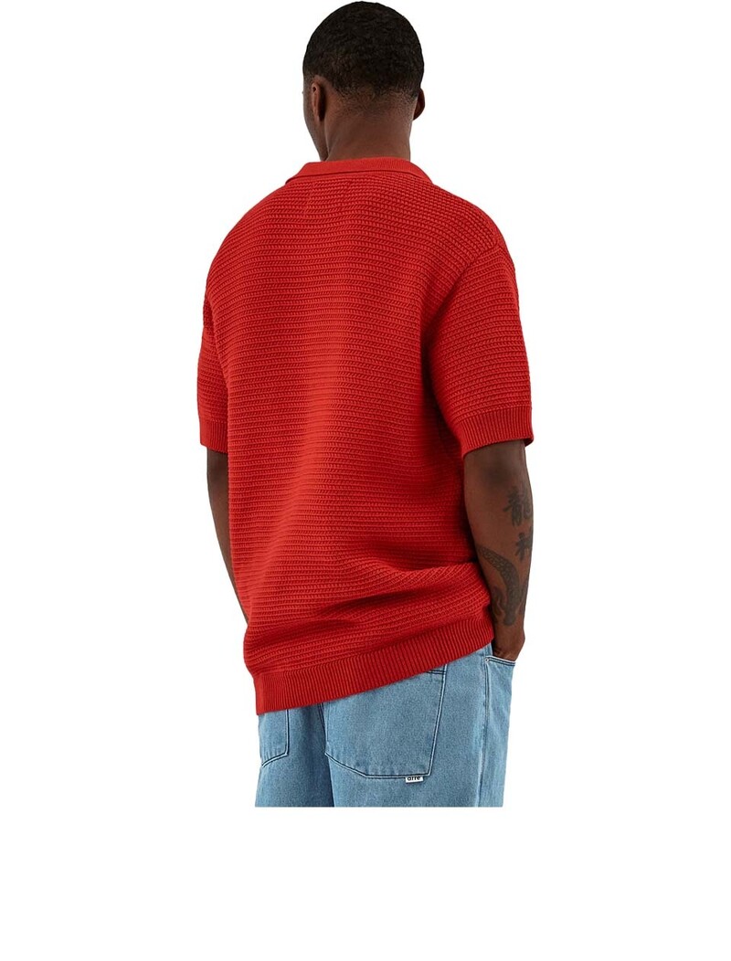 Arte Antwerp Simon Knit Shirt Red