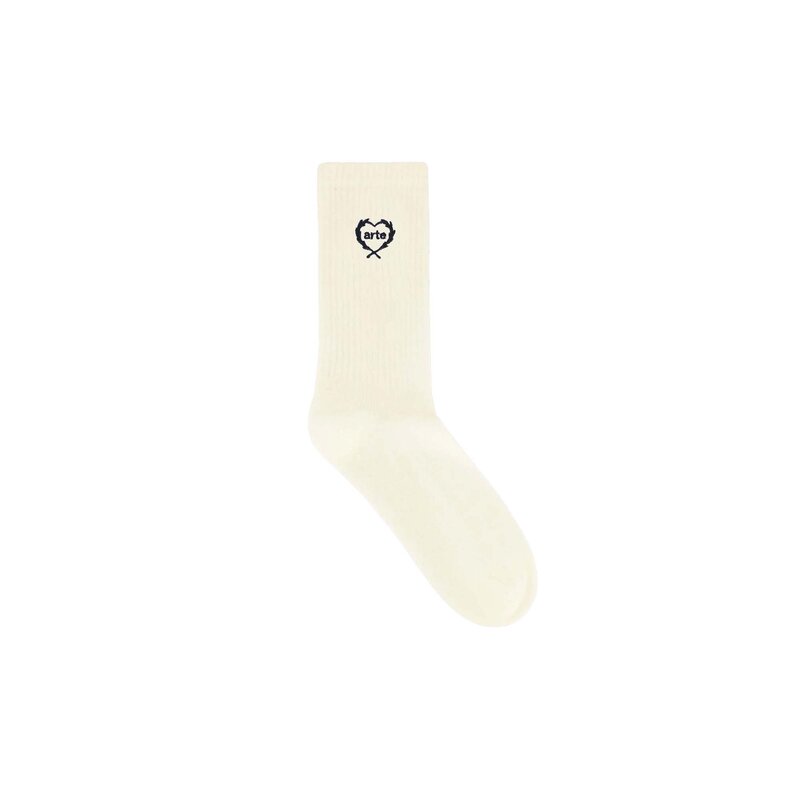 Arte Antwerp Arte Small Heart Socks Cream