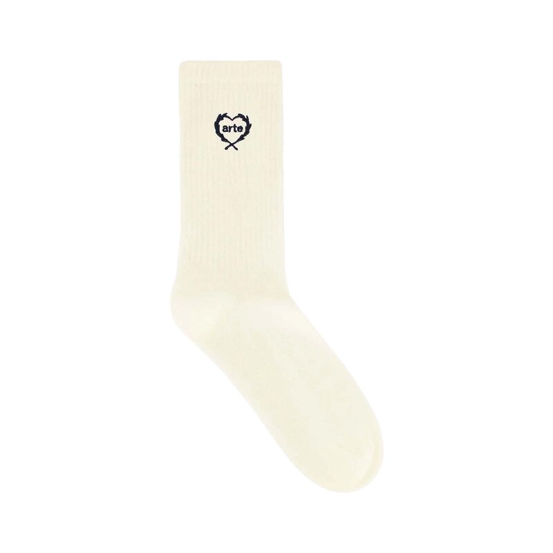 Arte Antwerp Arte Small Heart Socks Cream