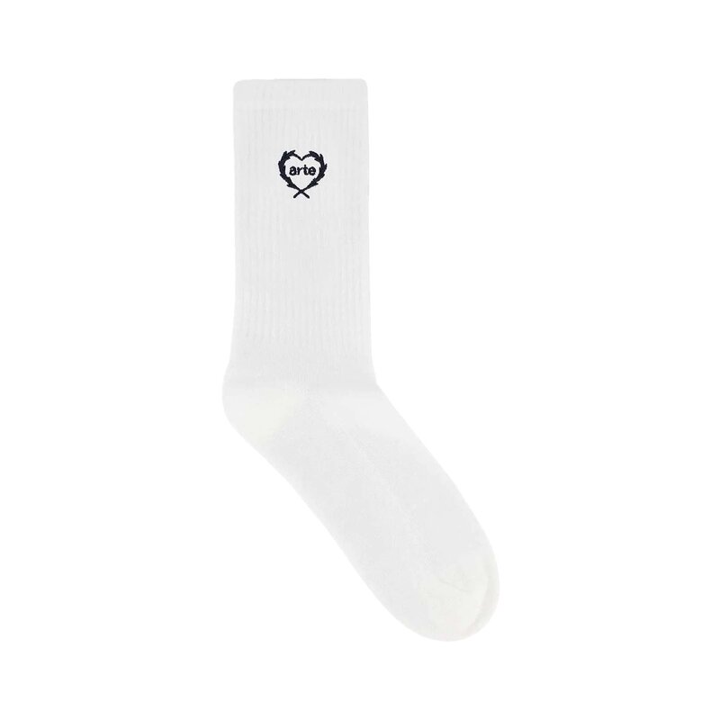 Arte Antwerp Arte Small Heart Socks White