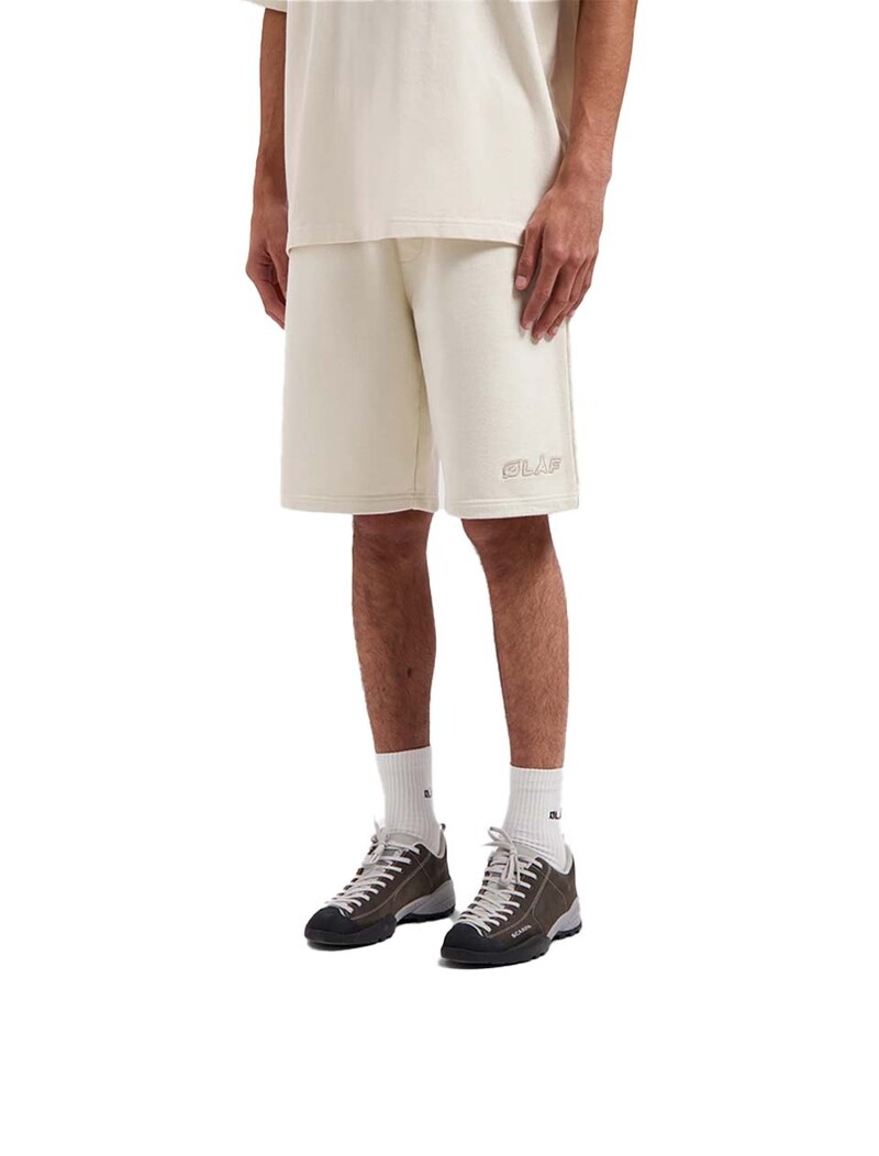 OLAF Studio Sweat Shorts Off White