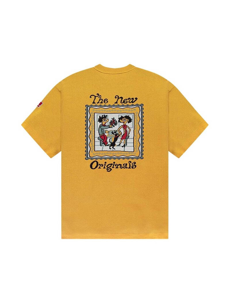The New Originals TNO Lovers Knit T-Shirt Gold Fusion