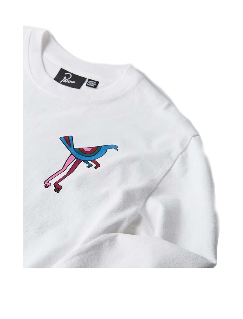 By Parra Wine And Books Long Sleeve T-Shirt White