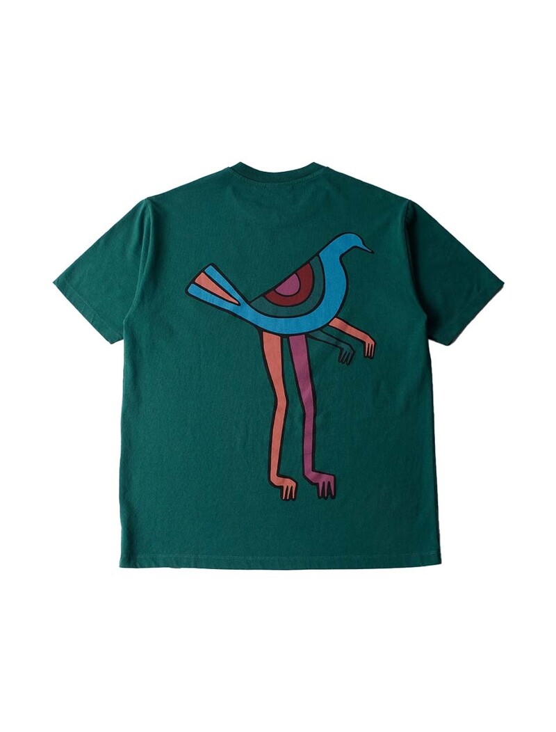 By Parra Pigeon Legs T-Shirt Castleton Green