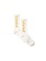 By Parra Hole Logo Crew Socks White