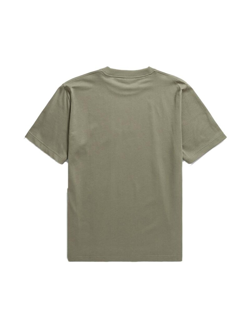 Norse Projects Johannes Organic Chain Stitch Logo T-Shirt Sediment Green