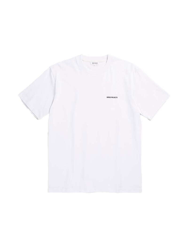 Norse Projects Johannes Organic Logo T-Shirt White